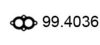 ASSO 99.4036 Gasket, exhaust pipe